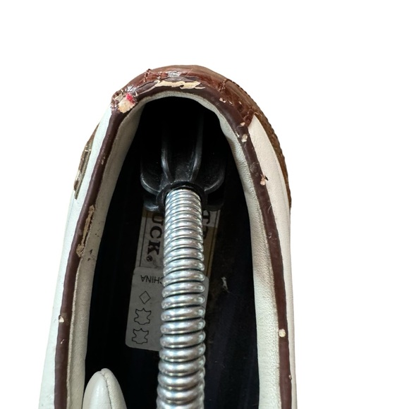 *Women’s Cutter and Buck 7.5 Brown/White Leather (Upper & Lining) Golf Shoes - Picture 5 of 15